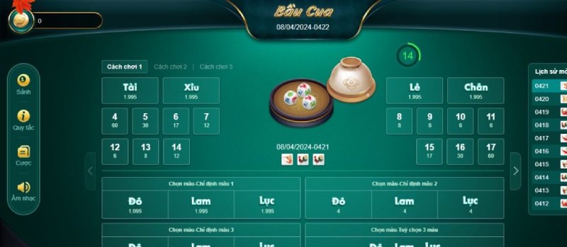 Tìm hiểu thêm về Game Bầu Cua Tôm Cá winbet